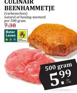 MCD Supermarkt CULINAIR BEENHAMMETJE aanbieding