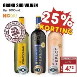 MCD Supermarkt GRAND SUD WIJNEN aanbieding