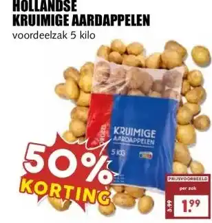 MCD Supermarkt HOLLANDSE KRUIMIGE AARDAPPELEN aanbieding