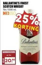 MCD Supermarkt BALLANTINE'S FINEST SCOTCH WHISKY aanbieding