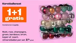 Kwantum Kerstballenset aanbieding