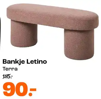 Kwantum Bankje Letino aanbieding