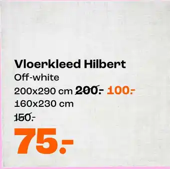 Kwantum Vloerkleed Hilbert aanbieding