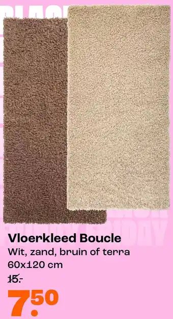 Kwantum Vloerkleed Boucle aanbieding