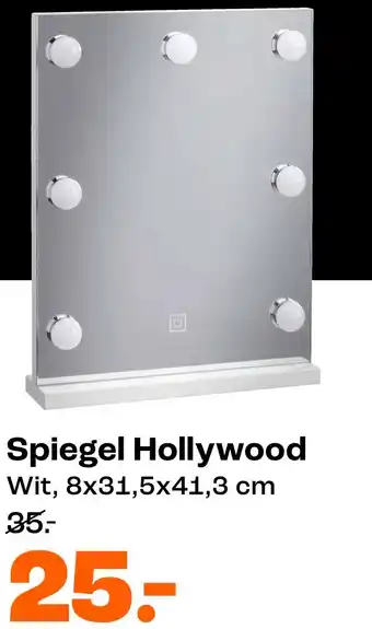 Kwantum Spiegel Hollywood aanbieding
