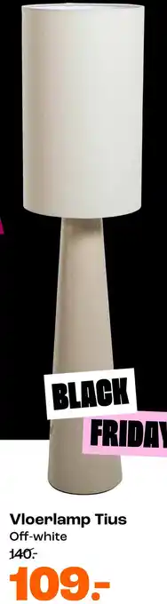 Kwantum Vloerlamp Tius aanbieding