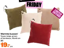 Kwantum Warmte kussen aanbieding