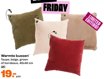 Kwantum Warmte kussen aanbieding