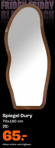 Kwantum Spiegel Dury aanbieding