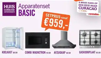 Keukendepot HUIS Apparatenset BASIC aanbieding