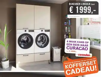 Keukendepot BIJKEUKEN LINCOLN Zand aanbieding