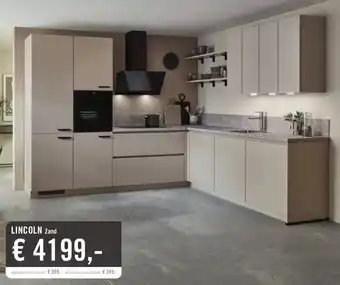 Keukendepot LINCOLN Zand aanbieding