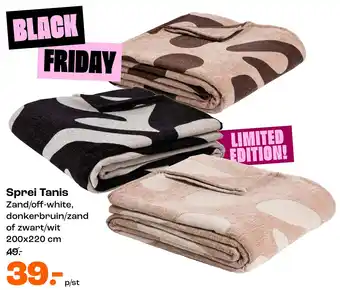 Kwantum Sprei Tanis aanbieding