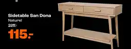 Kwantum Sidetable San Dona aanbieding