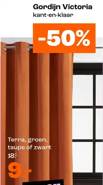 Kwantum Gordijn Victoria kant-en-klaar aanbieding