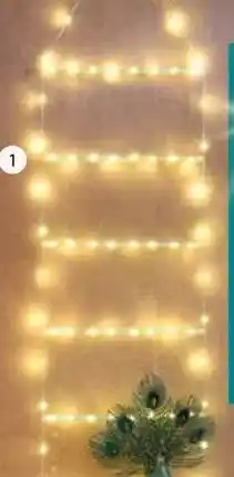 Intratuin Verlichte touwladder. Transparant, aanbieding