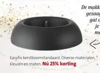 Intratuin Easyfix kerstboomstandaard. Diverse materialen, kleuren en maten. aanbieding