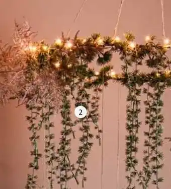 Intratuin Kroonluchter kunstkerstkrans. aanbieding