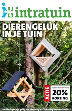 Intratuin BIO BUITENDIERVOEDING aanbieding