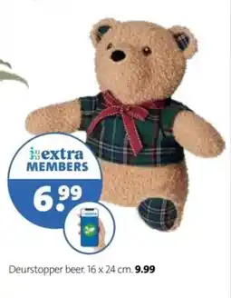 Intratuin Deurstopper beer. aanbieding