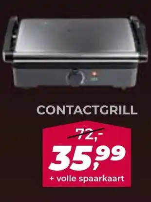 Coop Contactgrill aanbieding