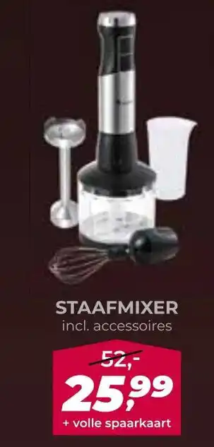 Coop Staafmixer aanbieding