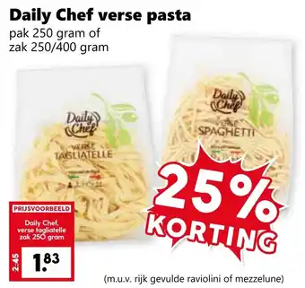 CoopCompact Daily Chef verse pasta aanbieding