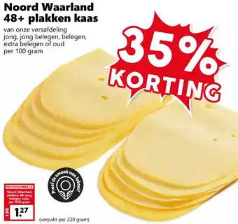 CoopCompact Noord Waarland 48+ plakken kaas aanbieding