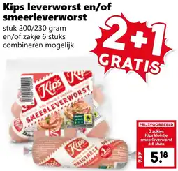 CoopCompact Kips leverworst en/of smeerleverworst aanbieding