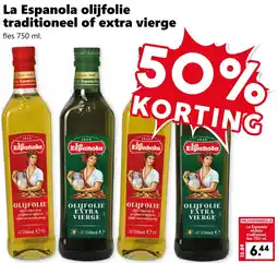 CoopCompact La Espanola olijfolie traditioneel of extra vierge aanbieding