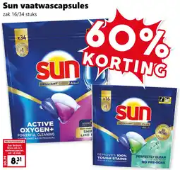 CoopCompact Sun vaatwascapsules aanbieding