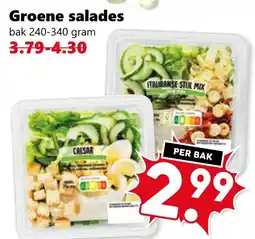 Coop Groene salades aanbieding