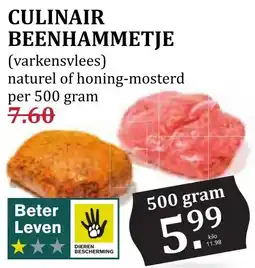 CoopCompact CULINAIR BEENHAMMETJE aanbieding