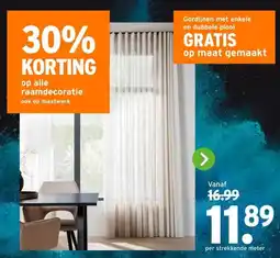 GAMMA alle raamdecoratie aanbieding