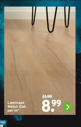 GAMMA Laminaat Welsh Oak aanbieding