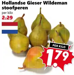 Coop Hollandse Gieser Wildeman stoofperen aanbieding