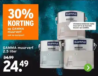 GAMMA GAMMA muurverf aanbieding