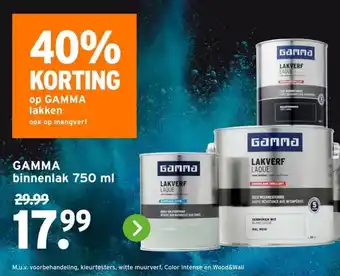 GAMMA GAMMA binnenlak aanbieding