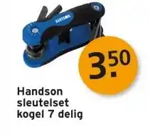 GAMMA Handson sleutelset kogel aanbieding
