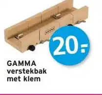 GAMMA GAMMA verstekbak aanbieding