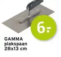 GAMMA GAMMA plakspaan aanbieding
