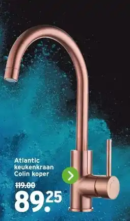 GAMMA Atlantic keukenkraan Colin koper aanbieding