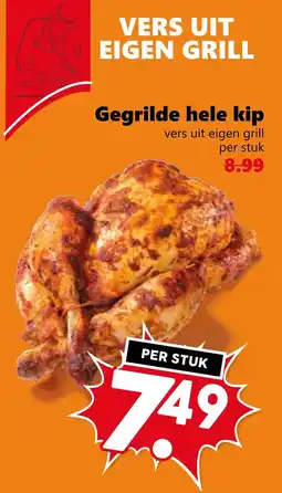 Coop Gegrilde hele kip aanbieding