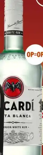 Gall & Gall Bacardí Carta Blanca 150CL aanbieding