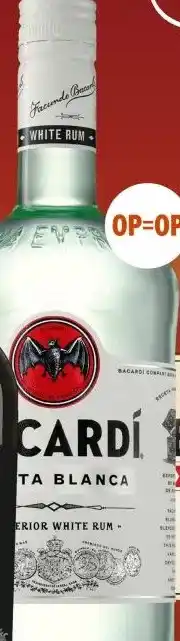 Gall & Gall Bacardí Carta Blanca 150CL aanbieding