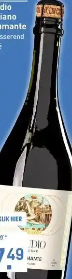 Gall & Gall Studio Italiano Spumante 75CL aanbieding