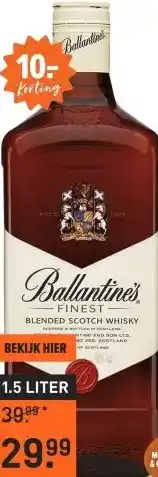Gall & Gall Ballantine's 150CL aanbieding