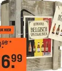 Gall & Gall Bier Kist Belgie Cadeaupakket 133CL aanbieding