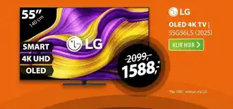 Expert LG OLED EVO 4K 55G56LS (2025) aanbieding