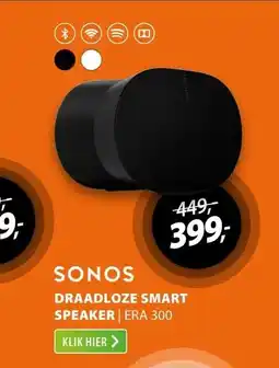 Expert Sonos ERA 300 Zwart aanbieding